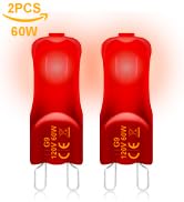 Jaenmsa UVA UVB G9 Infrared Night Heat Light Bulbs for Reptile