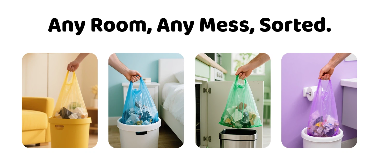 bedroom trash bags