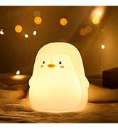 ZKLiLi Cute Penguin Night Light, Penguin Lights for Boys Girls Christmas Gifts Nightlight Kids Te...