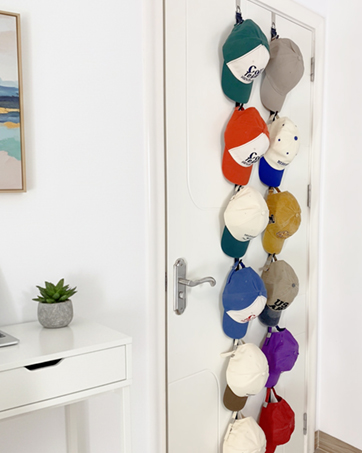 hat hook for closet door