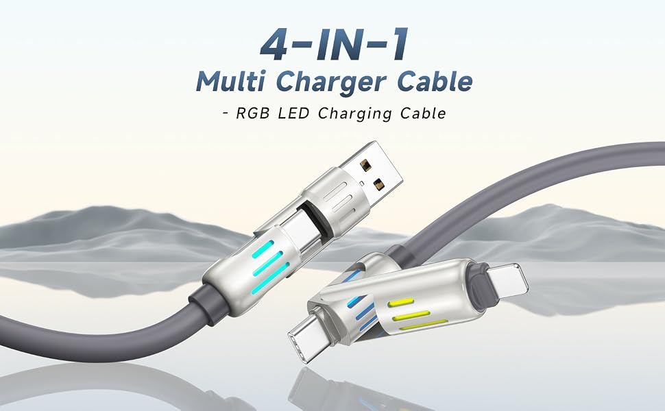 4 in 1 Charging Cable