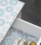 Drawer and Shelf Liner, Non-Slip Kitchen Cabinet Liners Non-Adhesive Thick Strong Grip