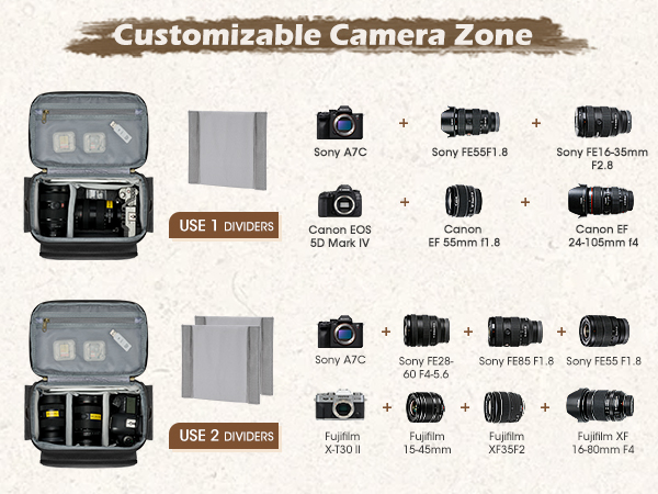 crossbody camera bag