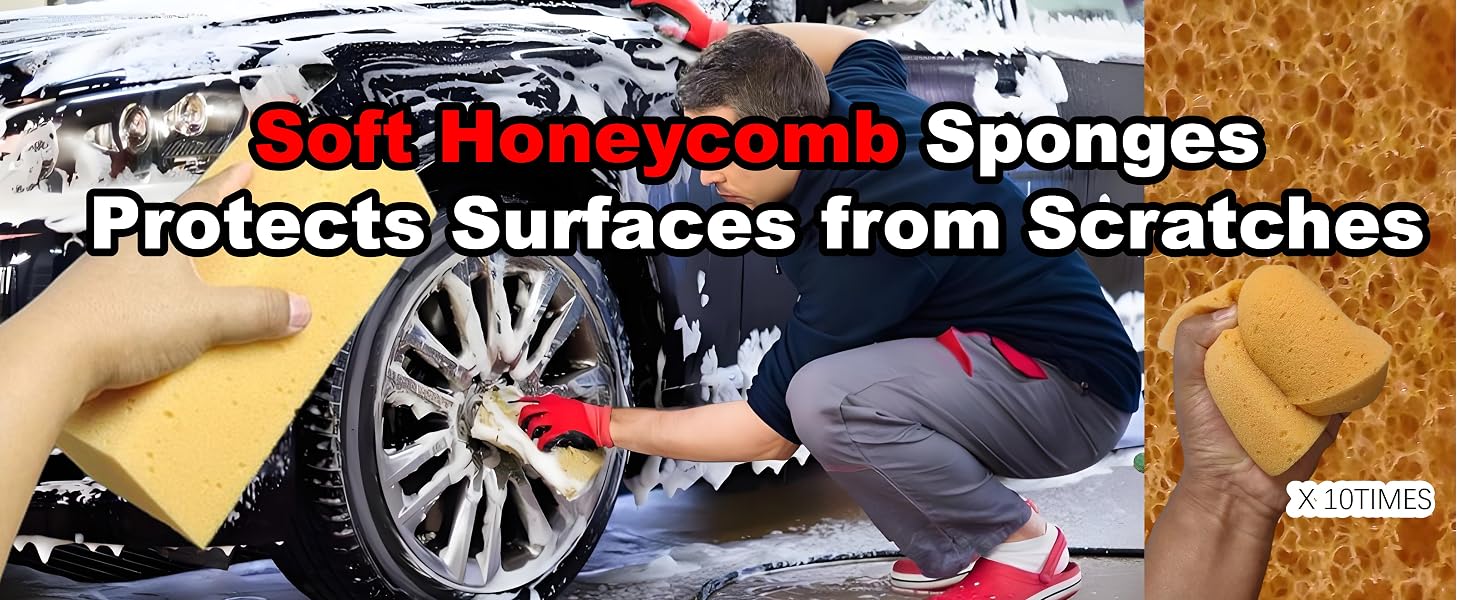 car wash sponges non scratch