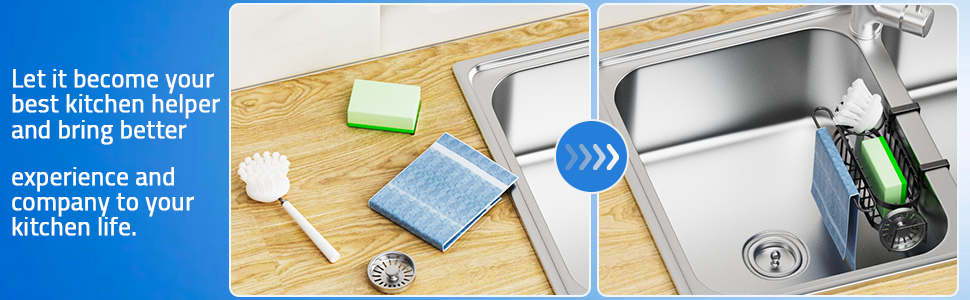 kitchen sink organizer