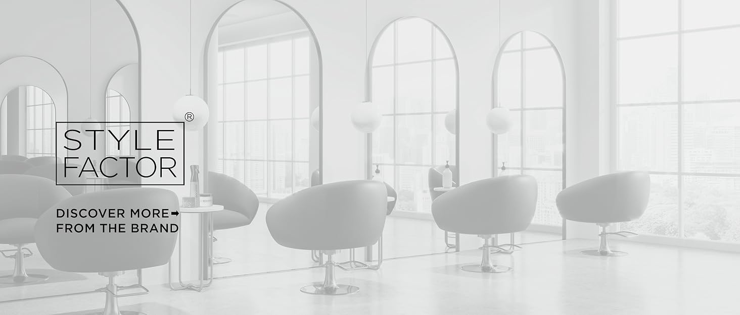 black and white image of Style Factor salon