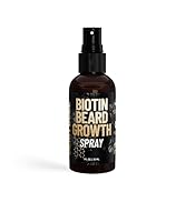 Derm Dude Biotin Beard Growth Spray for Men | Formulated with Biotin & Bamboo Extract for Hair Gr...