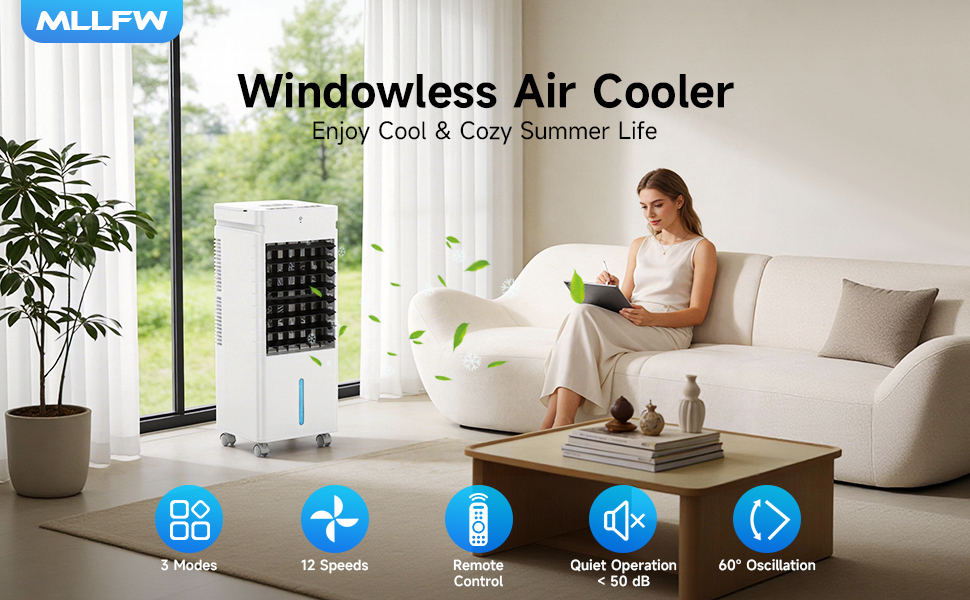 Windowless Air Cooler