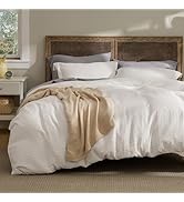 Bedsure Luxury Waffle Duvet Cover Queen Size - Textured Duvet Cover Set, Soft, Breathable Bedding...
