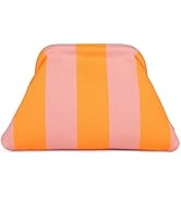 Clutch Purses for Women Colorblock Dumpling Bag Evening Ruched Crochet Handbags Cloud Pouch Cross...
