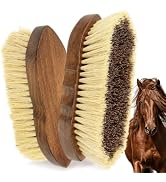 Histotree Natural Coir&Sisal Stiff Dandy Brush Horse Brush for Grooming and Cleaning