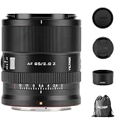 VILTROX AF 85mm F2.0 EVO Lens for Nikon Z-Mount, Portrait Headshot Studio | Full Frame STM Silent...