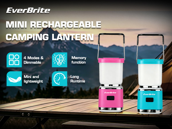 EverBrite Mini Rechargeable Camping Lantern