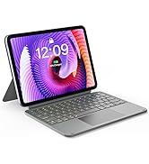 AUSDOM iPad 10th Generation Keyboard, Multi-touch Trackpad Keyboard with Magnetic Split Stand Cas...