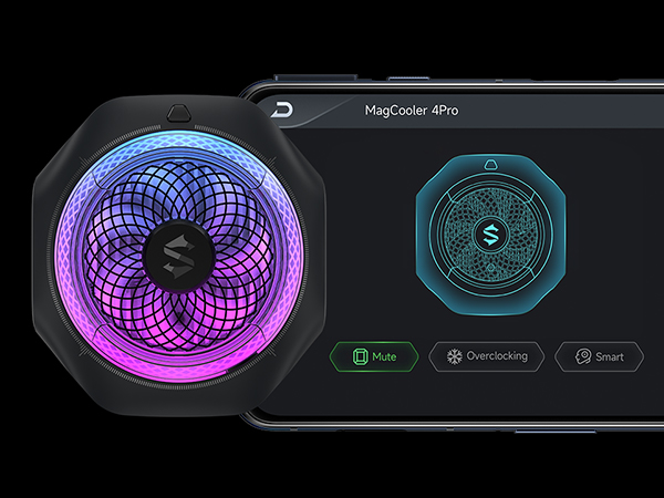 Black Shark Magnetic Cell Phone Cooler 4PRO