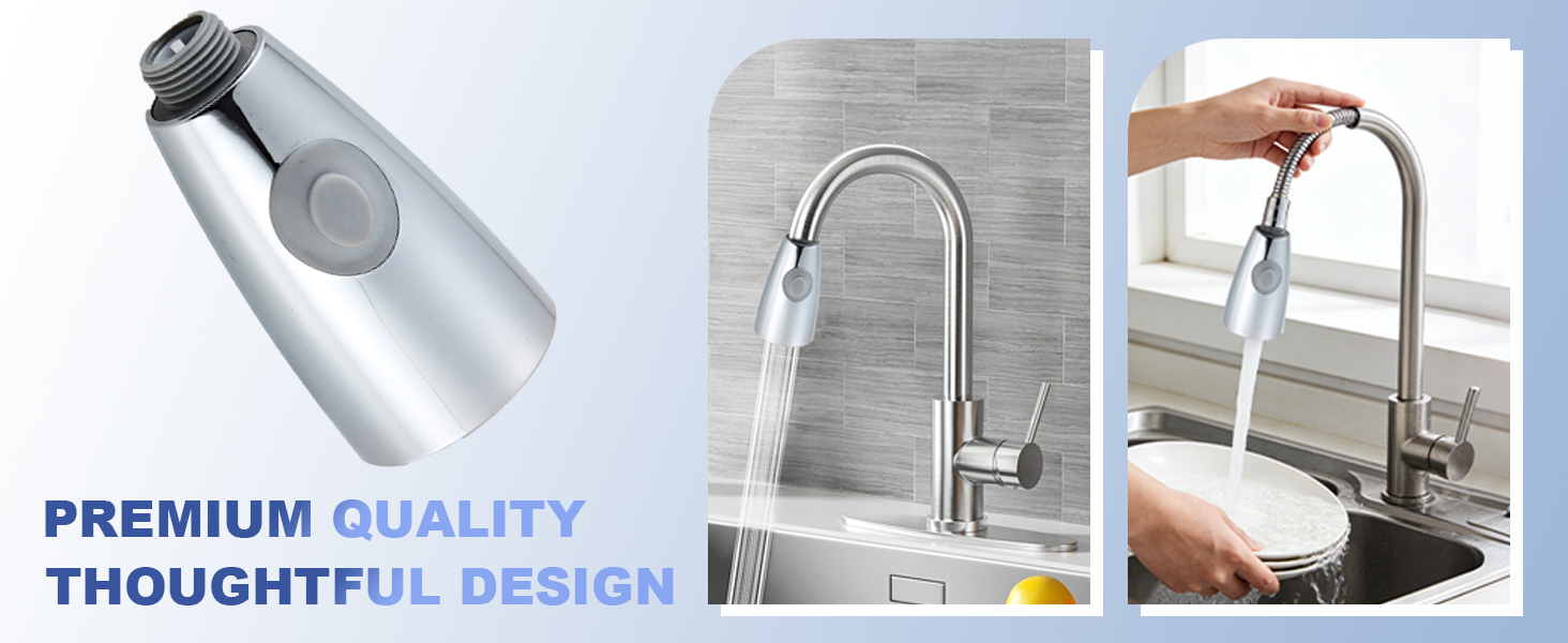 kitchen faucet head replacement