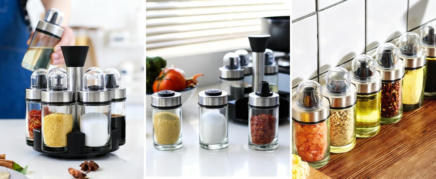 Oil and Vinegar Dispenser Set