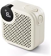 Portable Sound Machine with Voice Recording &18 Soothing Sounds | Portable Bluetooth Speaker with...