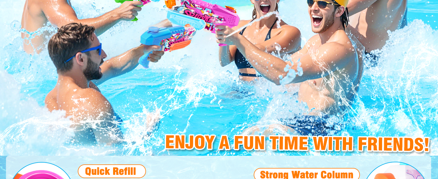 TY water guns