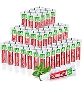 Travel Size Mini 0.176 oz Toothpaste Bulk, Disposable Mint Flavor Pocket Teeth Paste Small Essent...