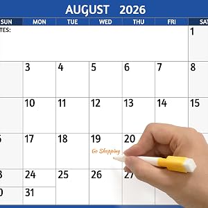 2024 wall calendar at a glance