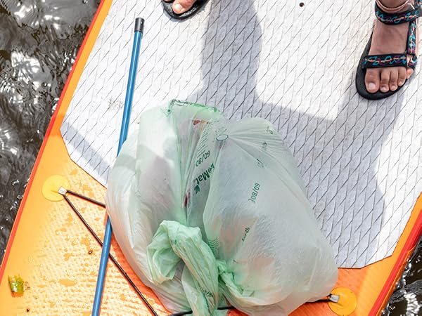 Beach Cleant up at Belgian Coast with bioMat Waste Bags