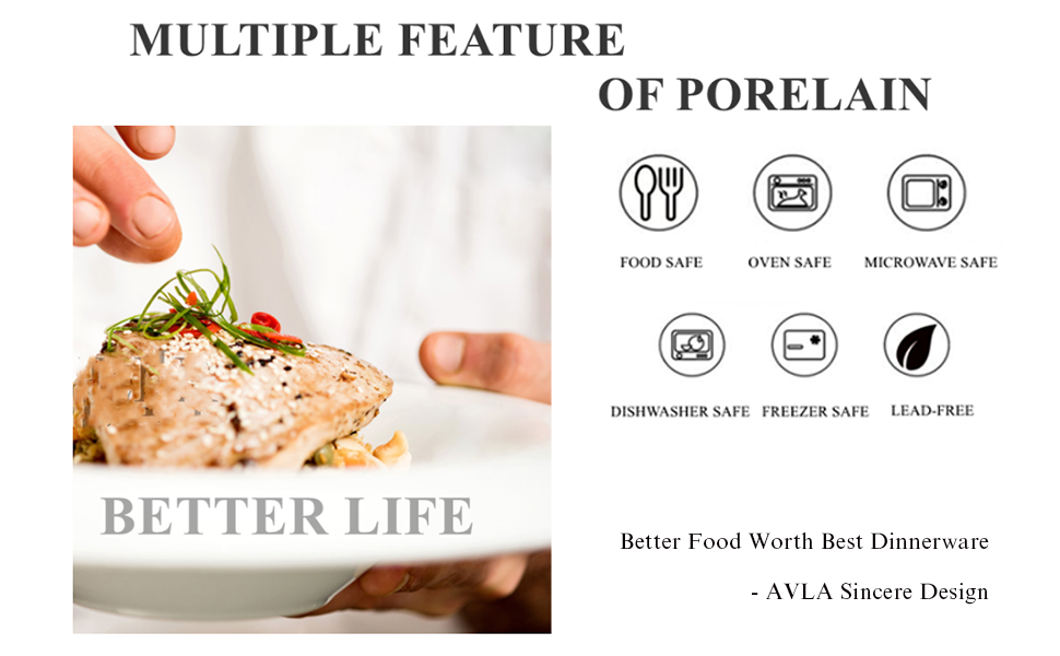 Better Food Worth Best Dinnerware
