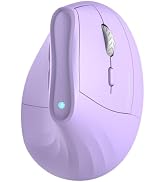KYSONA 57° Ergonomic Wireless Tower Mouse, Vertical Quiet Ergo Mouse, Bluetooth(BT5.0,BT3.0)&2.4G...