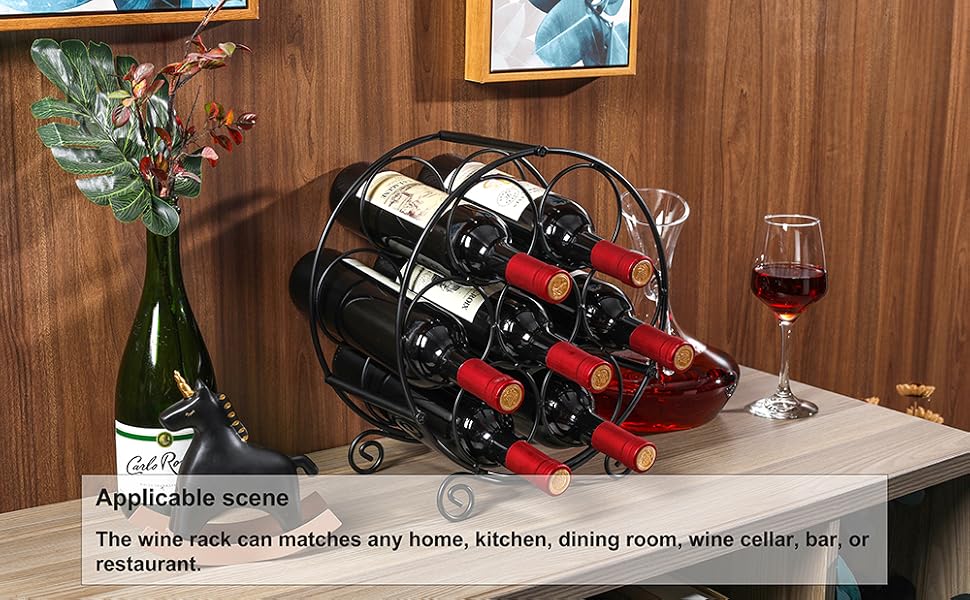 wine rack freestanding floor
