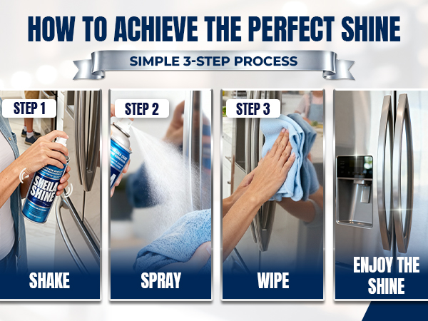 Kitchen Appliances, Refrigerators, Sinks, Ovens & Grills - Stainless Steel Appliance Cleaner Spray