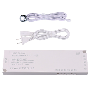 12V COB LED Under Cabinet Strip Lighting Kit 32.8ft, 6000K Cool White Cuttable LED Tape Lights