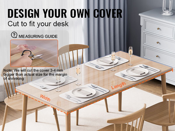 plastic desk protector