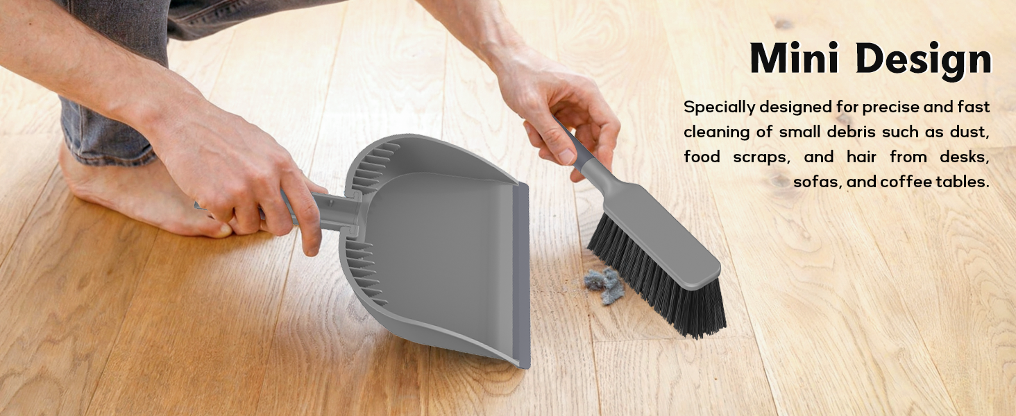 Small Dustpan and Brush Set