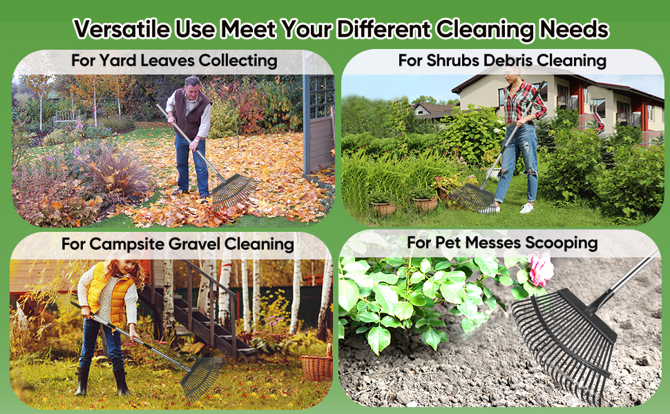rake for leaves heavy duty