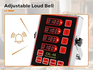 loud alarm timers