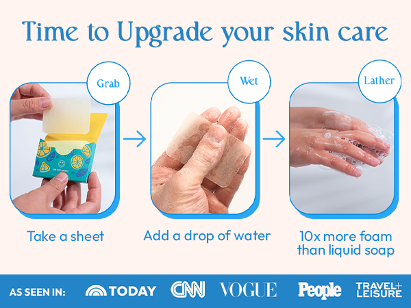 Soap sheets