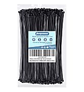 12 inch black zip ties