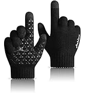 Achiou Winter Gloves for Men Women, Upgraded Thicken Touch Screen, Anti-Slip Silicone Gel, Therma...