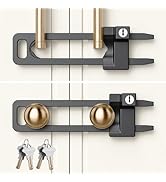 AST Keyed Cabinet Lock, 4 Locks 4 Keys Keyed Alike, Effective Childproof Cabinet Latch to Lockout...