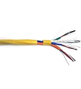 KWANGIL Plenum Rated Access Control Composite Cable - 18AWG/4C+22AWG/6C Shielded+22AWG/2C+22AWG/4...