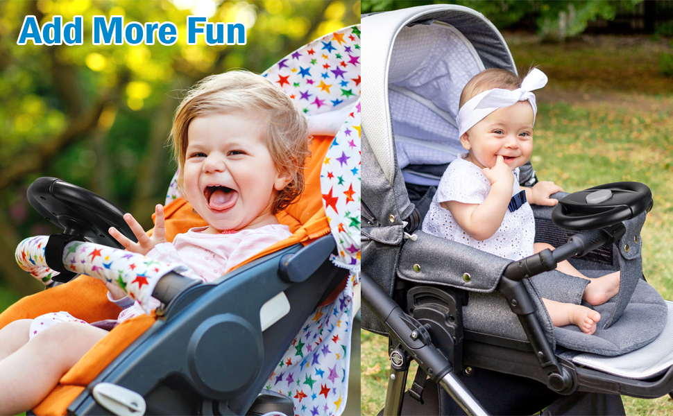 Stroller Steering Wheel Toy