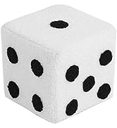 HAOHIZE Dice Ottoman, dice Foot Stool Foot Stool Small Square Footstool Soft Comfortable Simple W...