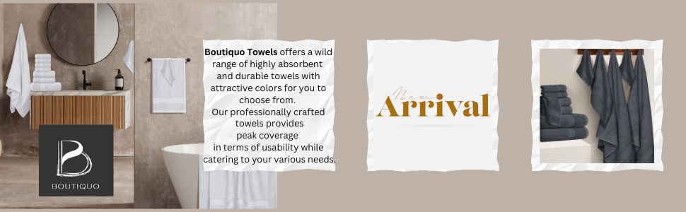new launch, towels, towel sets