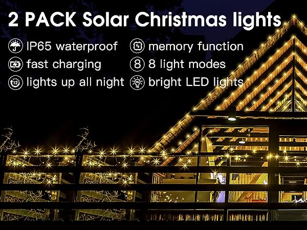 Solar Christmas Lights