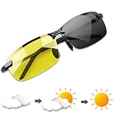 YIMI Polarized Photochromic Outdoor Sports Driving Sunglasses for Men Women AntiGlareEyewear Ultr...
