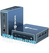 Bmax Mini PC B4 Ultra, Intel N150 (Up to 3.6GHz) 12GB LPDDR5 512GB SSD, Windows 11 Mini Desktop C...