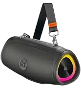 TAZATA Portable Loud Bluetooth Speaker, 90W (Peak) Large Subwoofer Speakers Wireless Bluetooth 5....