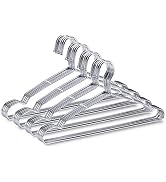 FSUTEG Coat Hangers, 40 Pack Wire Hangers Stainless Steel Metal Hangers Heavy Duty Hangers, Ultra...