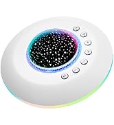 White Noise Machine for Sleeping Baby and Adults – Portable Kids Sound Machine with Night Light/S...