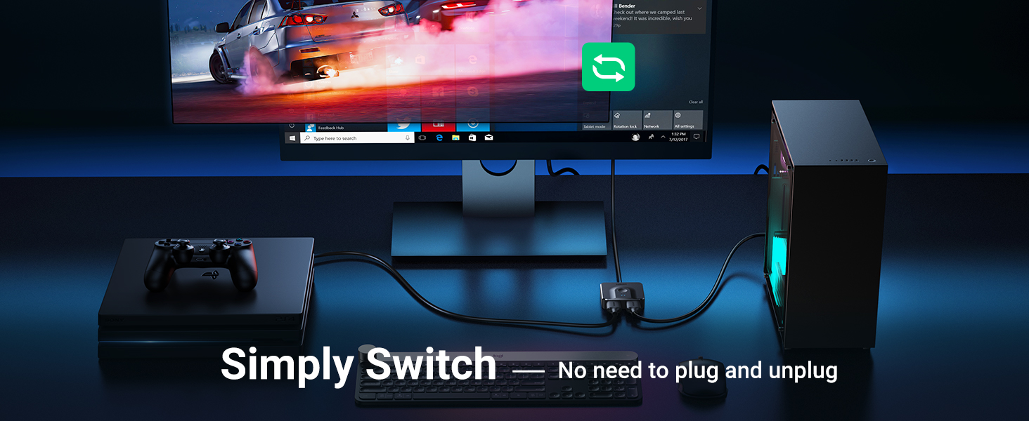 4k hdmi splitter